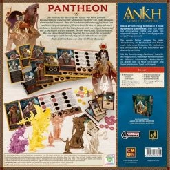 Asmodee Ankh - Pantheon, Brettspiel -Bester Spielwaren Geschäft Asmodee Ankh Pantheon Brettspiel@@1902162 3