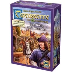 Asmodee Carcassonne - Graf, König Und Konsorten, Brettspiel