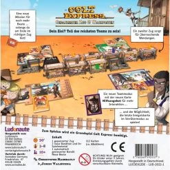 Asmodee Colt Express - Gepanzerter Zug & Wachposten, Brettspiel -Bester Spielwaren Geschäft Asmodee Colt Express Gepanzerter Zug Wachposten Brettspiel@@1902164 2