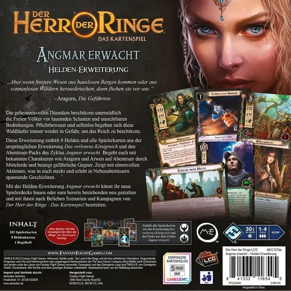Asmodee Der Herr Der Ringe: Das Kartenspiel - Angmar Erwacht 6 Asmodee Der Herr Der Ringe: Das Kartenspiel - Angmar Erwacht – Bild 4