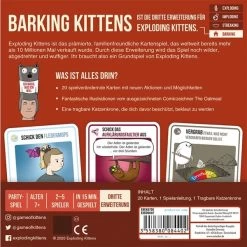 Asmodee Exploding Kittens - Barking Kittens, Kartenspiel -Bester Spielwaren Geschäft Asmodee Exploding Kittens Barking Kittens Kartenspiel@@1727262 2