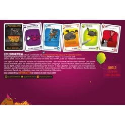 Asmodee Exploding Kittens - Party-Pack, Kartenspiel -Bester Spielwaren Geschäft Asmodee Exploding Kittens Party Pack Kartenspiel@@1727259 3