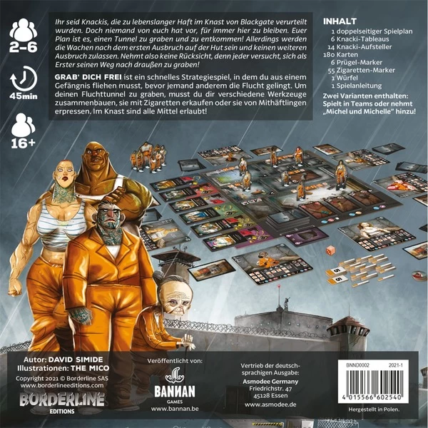 Asmodee Grab' Dich Frei, Brettspiel 6 Asmodee Grab' Dich Frei, Brettspiel – Bild 4