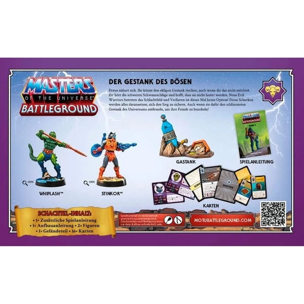 Asmodee Masters Of The Universe: Battleground Wave 3 - Evil Warriors-Fraktion, Brettspiel – Bild 2
