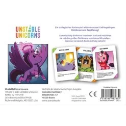 Asmodee Unstable Unicorns, Kartenspiel -Bester Spielwaren Geschäft Asmodee Unstable Unicorns Kartenspiel@@1727919 3