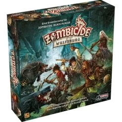 Asmodee Zombicide Black Plague - Wulfsburg, Brettspiel