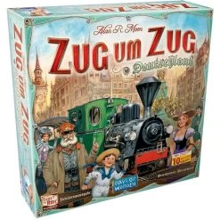 Asmodee Zug Um Zug: Deutschland, Brettspiel