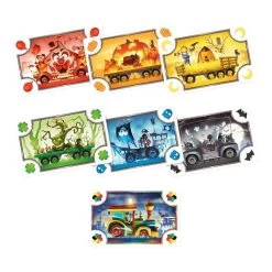 Asmodee Zug Um Zug: Gruselfahrt, Brettspiel -Bester Spielwaren Geschäft Asmodee Zug um Zug Gruselfahrt Brettspiel@@1902068 2