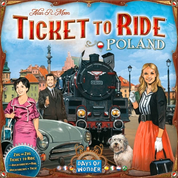 Asmodee Zug Um Zug: Polen , Brettspiel 4 Asmodee Zug Um Zug: Polen , Brettspiel – Bild 2