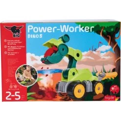 BIG Power-Worker Mini Dino T-Rex, Spielfahrzeug -Bester Spielwaren Geschäft BIG Power Worker Mini Dino T Rex Spielfahrzeug@@1788625 5