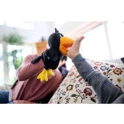 HABA Handpuppe Rabe Theo, Spielfigur -Bester Spielwaren Geschäft HABA Handpuppe Rabe Theo Spielfigur@@1912921 6