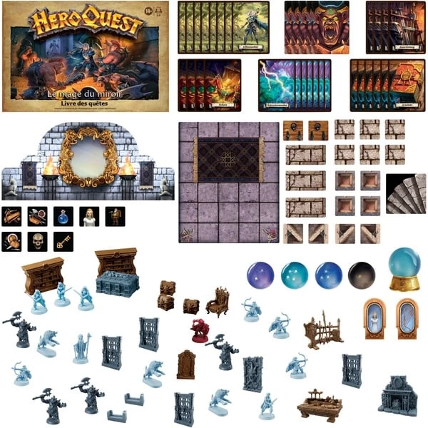 Hasbro Avalon Hill HeroQuest - Die Spiegelmagierin Abenteuerpack, Brettspiel 6 Hasbro Avalon Hill HeroQuest - Die Spiegelmagierin Abenteuerpack, Brettspiel – Bild 4