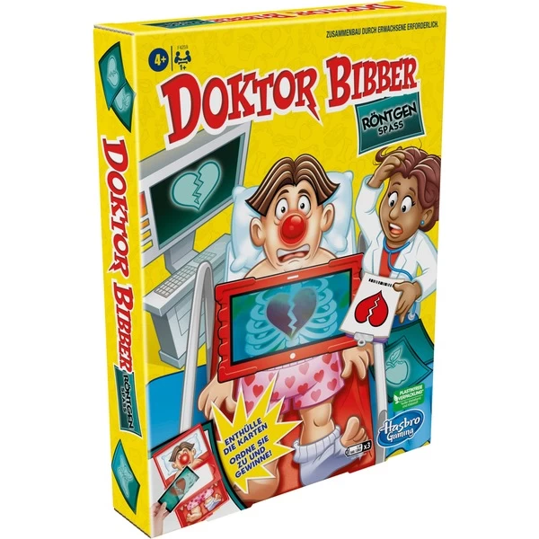 Hasbro Doktor Bibber Röntgen Spaß, Brettspiel 3 Hasbro Doktor Bibber Röntgen Spaß, Brettspiel