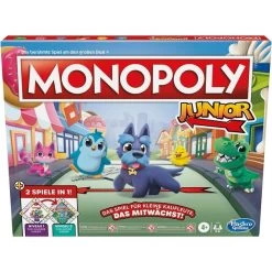 Hasbro Monopoly Junior, Brettspiel 10 Hasbro Monopoly Junior, Brettspiel -Bester Spielwaren Geschäft Hasbro Monopoly Junior Brettspiel@@1893997 3