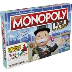 Hasbro Monopoly Reise Um Die Welt, Brettspiel