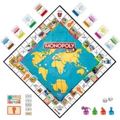 Hasbro Monopoly Reise Um Die Welt, Brettspiel 20 Hasbro Monopoly Reise Um Die Welt, Brettspiel -Bester Spielwaren Geschäft Hasbro Monopoly Reise um die Welt Brettspiel@@1858540 5
