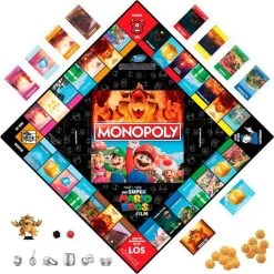 Hasbro Monopoly Super Mario Film Edition, Brettspiel -Bester Spielwaren Geschäft Hasbro Monopoly Super Mario Film Edition Brettspiel@@1893998 3