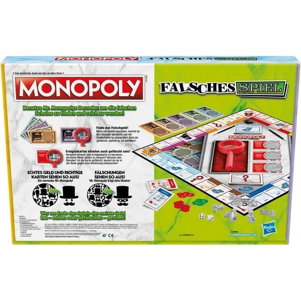 Hasbro Monopoly Falsches Spiel, Brettspiel 8 Hasbro Monopoly Falsches Spiel, Brettspiel – Bild 6