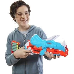 Hasbro Nerf DinoSquad Tricera-Blast, Nerf Gun -Bester Spielwaren Geschäft Hasbro Nerf DinoSquad Tricera Blast Nerf Gun@@1716863 9