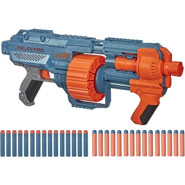 Hasbro Nerf Elite 2.0 Shockwave RD-15, Nerf Gun 3 Hasbro Nerf Elite 2.0 Shockwave RD-15, Nerf Gun