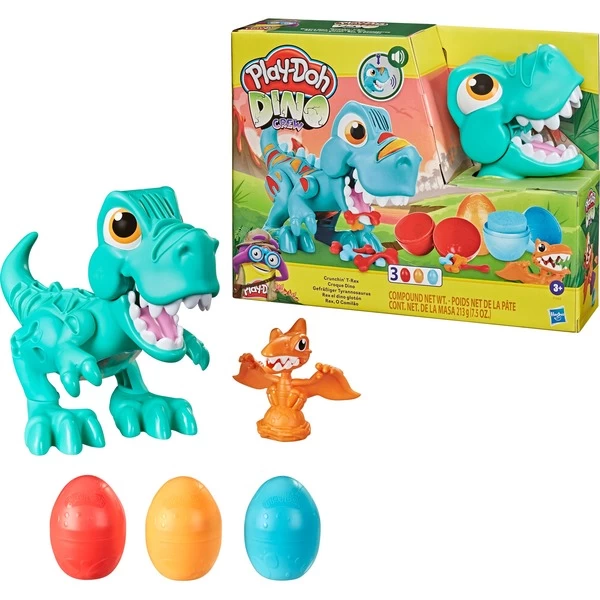Hasbro Play-Doh Dino Crew Gefräßiger Tyrannosaurus, Kneten 3 Hasbro Play-Doh Dino Crew Gefräßiger Tyrannosaurus, Kneten