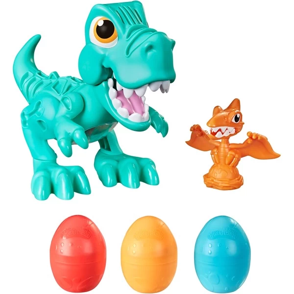 Hasbro Play-Doh Dino Crew Gefräßiger Tyrannosaurus, Kneten 4 Hasbro Play-Doh Dino Crew Gefräßiger Tyrannosaurus, Kneten – Bild 2