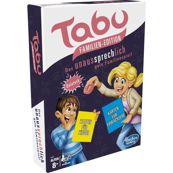 Hasbro Tabu Familien Edition, Partyspiel 3 Hasbro Tabu Familien Edition, Partyspiel