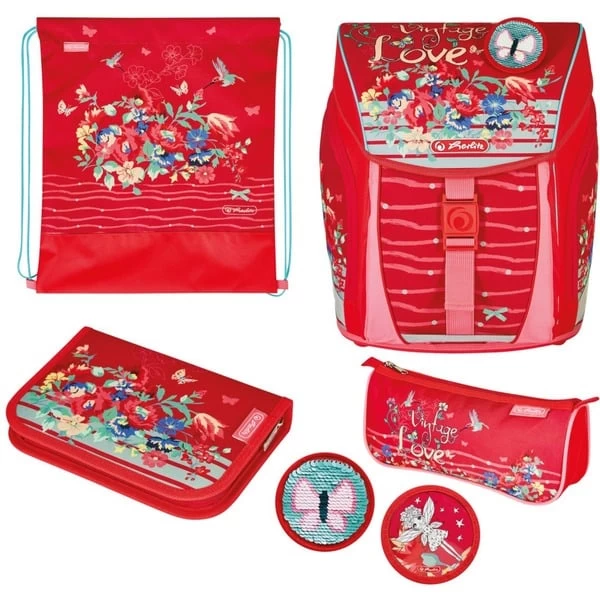 Herlitz FiloLight Plus Vintage Love, Schulranzen 3 Herlitz FiloLight Plus Vintage Love, Schulranzen