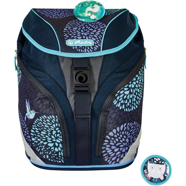 Herlitz SoftLight Plus Bloomy Birds, Schulranzen 4 Herlitz SoftLight Plus Bloomy Birds, Schulranzen – Bild 2