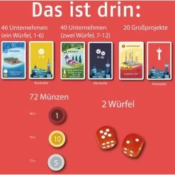 KOSMOS Machi Koro - Die Neue Stadt, Kartenspiel -Bester Spielwaren Geschäft KOSMOS Machi Koro Die neue Stadt Kartenspiel@@1877587 2
