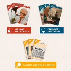 KOSMOS Suspects: Mörderischer Marathon, Kartenspiel -Bester Spielwaren Geschäft KOSMOS Suspects M rderischer Marathon Kartenspiel@@1904857 2