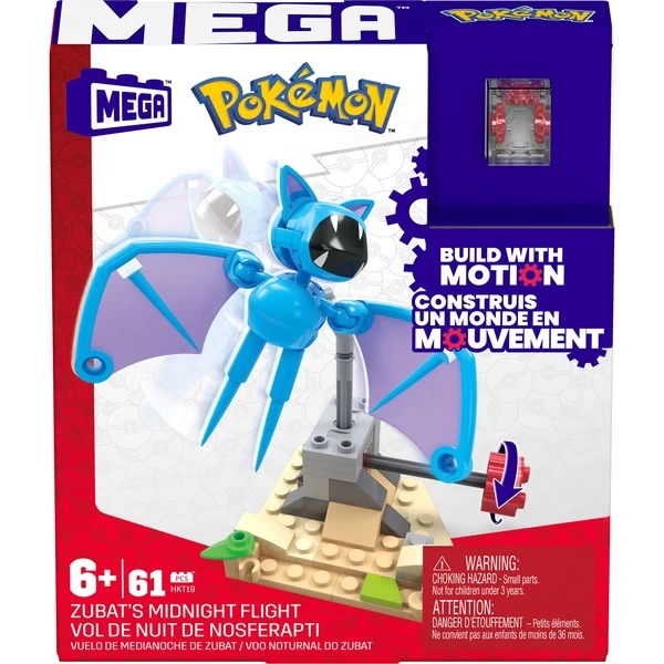 MEGA Pokémon - Zubats Mitternachtsflug, Konstruktionsspielzeug 8 MEGA Pokémon - Zubats Mitternachtsflug, Konstruktionsspielzeug – Bild 6
