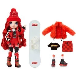 MGA Entertainment Rainbow High Winter Break Fashion Doll - Ruby Anderson, Puppe -Bester Spielwaren Geschäft MGA Entertainment Rainbow High Winter Break Fashion Doll Ruby Anderson Puppe@@1751944 30