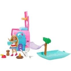 Mattel Barbie Chelsea 2-in-1 Camper, Spielfahrzeug -Bester Spielwaren Geschäft Mattel Barbie Chelsea 2 in 1 Camper Spielfahrzeug@@1919784 2