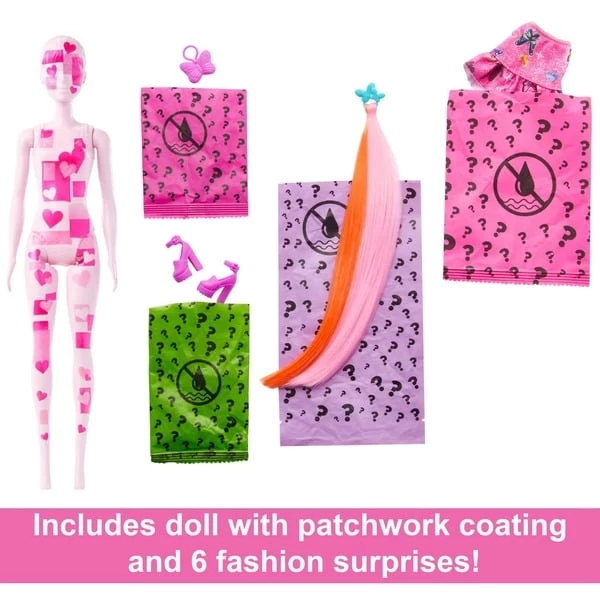 Mattel Barbie Color Reveal Totally Denim Serie, Puppe – Bild 4