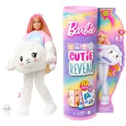 Mattel Barbie Cutie Reveal Cozy Cute Serie - Lämmchen, Puppe -Bester Spielwaren Geschäft Mattel Barbie Cutie Reveal Cozy Cute Serie L mmchen Puppe@@1919233 2