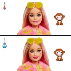 Mattel Barbie Cutie Reveal Dschungel Serie - Äffchen, Puppe -Bester Spielwaren Geschäft Mattel Barbie Cutie Reveal Dschungel Serie ffchen Puppe@@100024228 4
