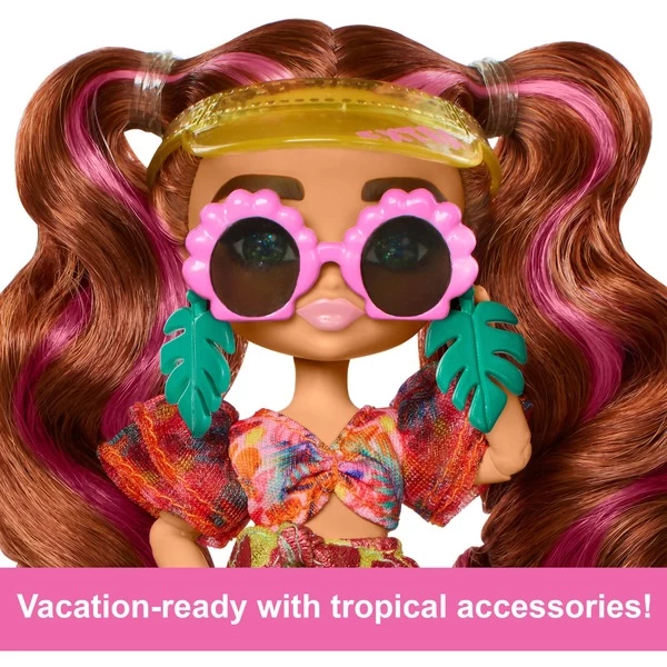 Mattel Barbie Extra Fly Mini-Puppe - Strandmode 5 Mattel Barbie Extra Fly Mini-Puppe - Strandmode – Bild 3