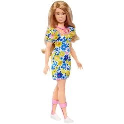 Mattel Barbie Fashionistas-Puppe Mit Down-Syndrom Im Blümchenkleid