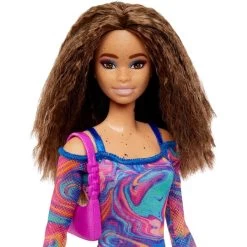Mattel Barbie Fashionistas-Puppe Mit Gekrepptem Haar Und Sommersprossen -Bester Spielwaren Geschäft Mattel Barbie Fashionistas Puppe mit gekrepptem Haar und Sommersprossen@@1919147 2