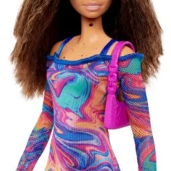 Mattel Barbie Fashionistas-Puppe Mit Gekrepptem Haar Und Sommersprossen -Bester Spielwaren Geschäft Mattel Barbie Fashionistas Puppe mit gekrepptem Haar und Sommersprossen@@1919147 3