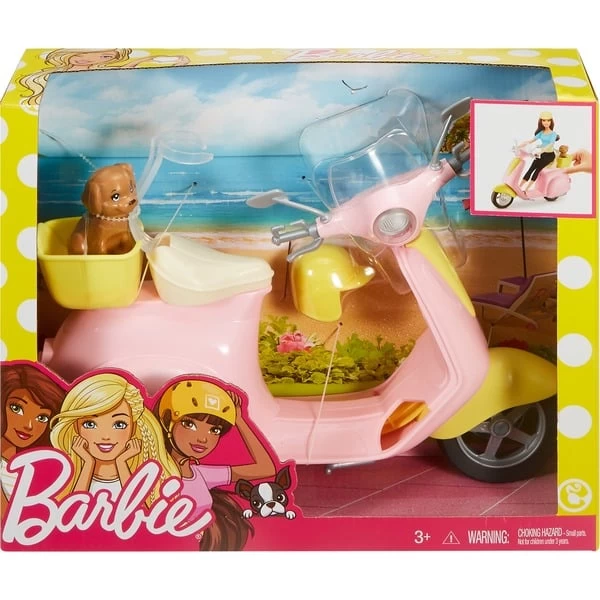 Mattel Barbie Motorroller, Puppenzubehör 7 Mattel Barbie Motorroller, Puppenzubehör – Bild 5