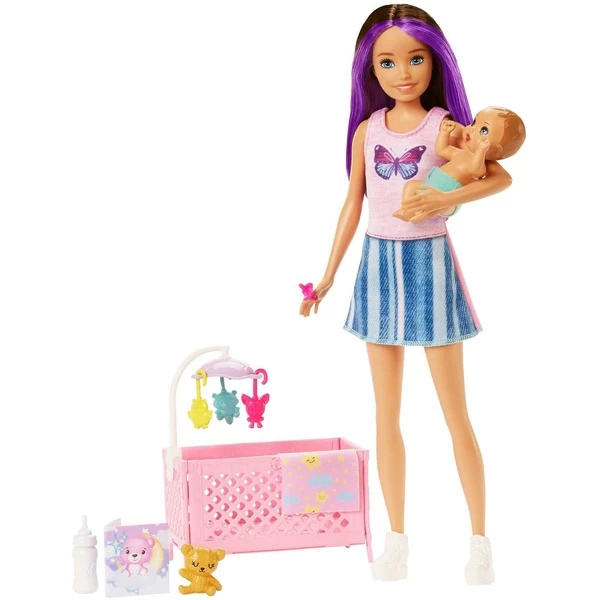 Mattel Barbie Skipper Babysitters Inc. Sleepy Baby Skipper, Puppe 3 Mattel Barbie Skipper Babysitters Inc. Sleepy Baby Skipper, Puppe