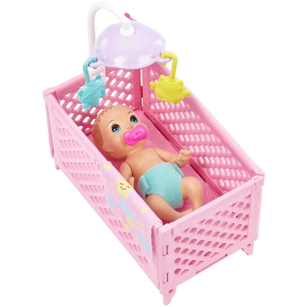 Mattel Barbie Skipper Babysitters Inc. Sleepy Baby Skipper, Puppe 5 Mattel Barbie Skipper Babysitters Inc. Sleepy Baby Skipper, Puppe – Bild 3