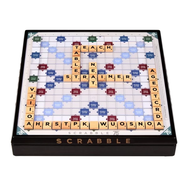 Mattel Games Scrabble 75th Anniversary, Brettspiel 4 Mattel Games Scrabble 75th Anniversary, Brettspiel – Bild 2