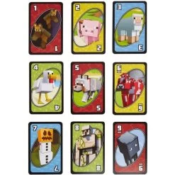 Mattel Games UNO Minecraft, Kartenspiel -Bester Spielwaren Geschäft Mattel Games UNO Minecraft Kartenspiel@@1888500 2