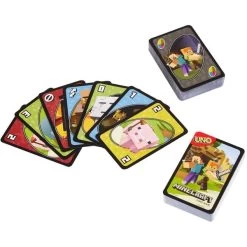 Mattel Games UNO Minecraft, Kartenspiel -Bester Spielwaren Geschäft Mattel Games UNO Minecraft Kartenspiel@@1888500 3