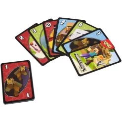 Mattel Games UNO Minecraft, Kartenspiel -Bester Spielwaren Geschäft Mattel Games UNO Minecraft Kartenspiel@@1888500 6