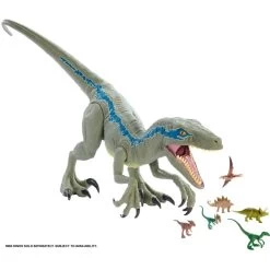 Mattel Jurassic World Riesendino Velociraptor Blue, Spielfigur -Bester Spielwaren Geschäft Mattel Jurassic World Riesendino Velociraptor Blue Spielfigur@@1ssmjw1x 1