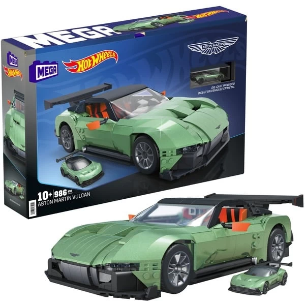 Mattel MEGA Hot Wheels Collector Aston Martin Vulcan, Konstruktionsspielzeug 3 Mattel MEGA Hot Wheels Collector Aston Martin Vulcan, Konstruktionsspielzeug
